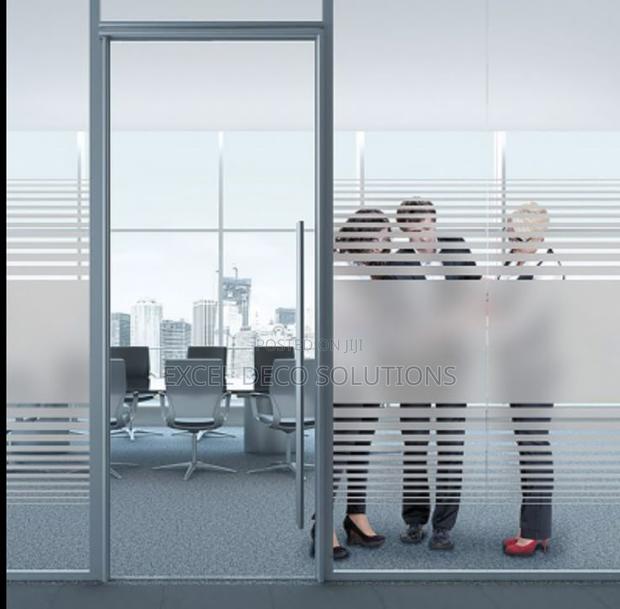 Frosted Film for Offices | Confidential Bright