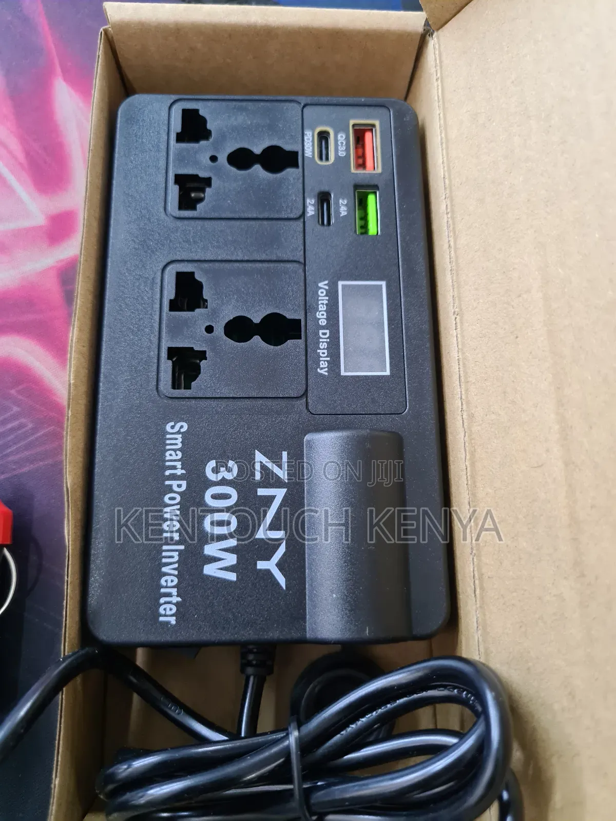 Portable Car Power Inverter Car Charging Adapter Dc