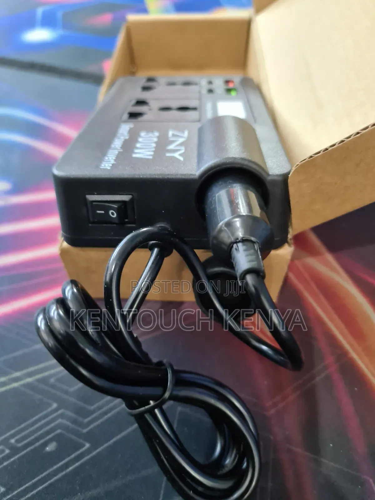 Portable Car Power Inverter Car Charging Adapter Dc