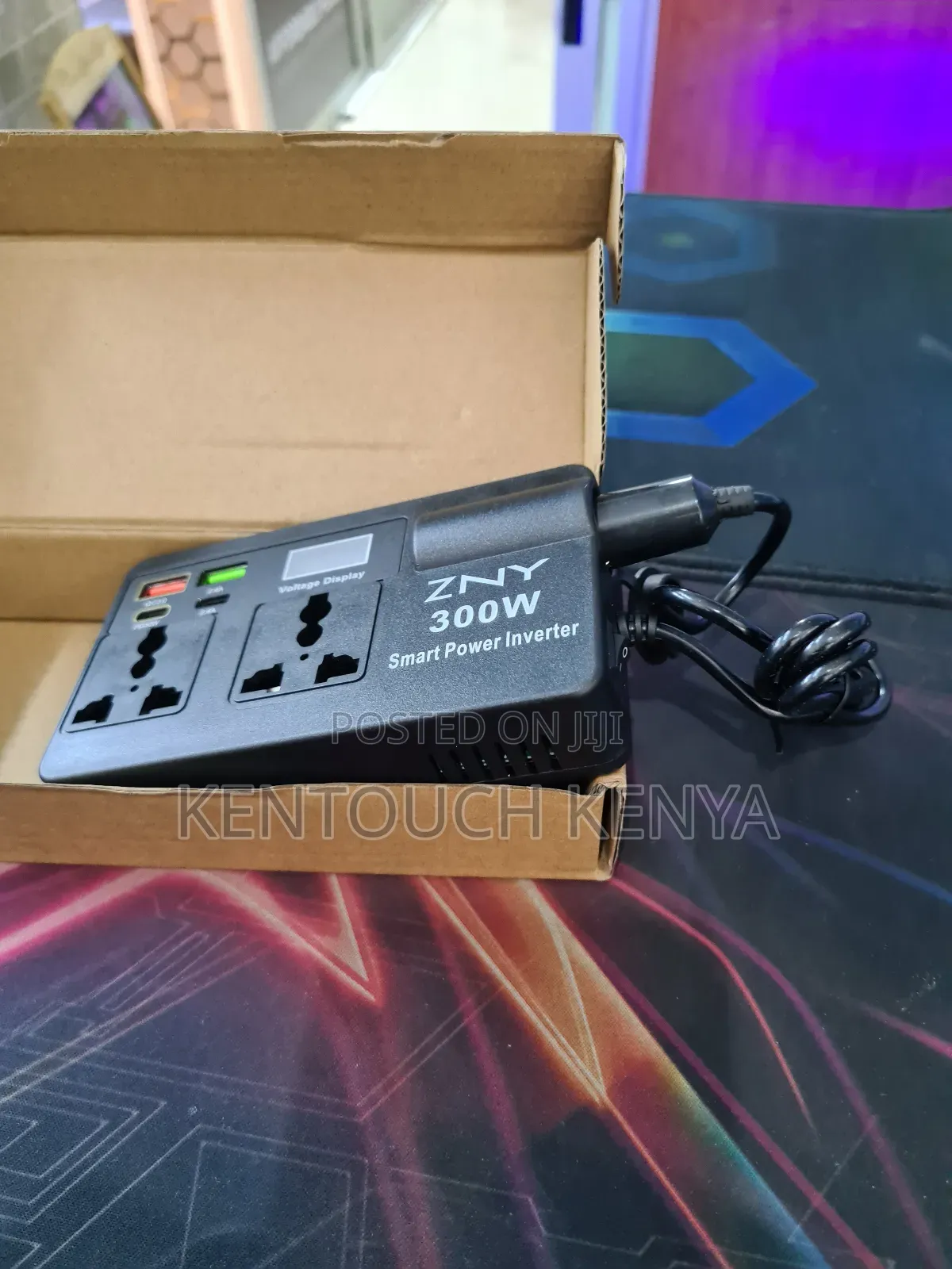 Portable Car Power Inverter Car Charging Adapter Dc