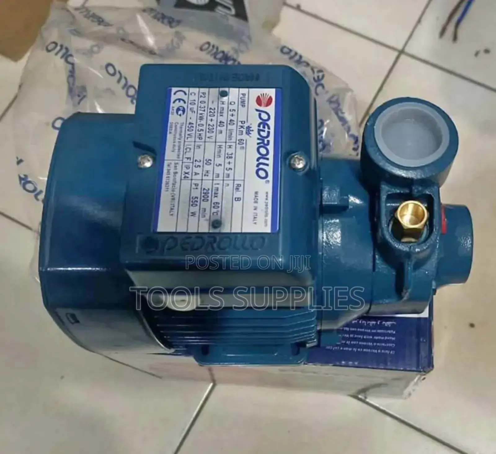 Pedrollo 0.5 Hp Water Pump/Pedrollo Water Pump