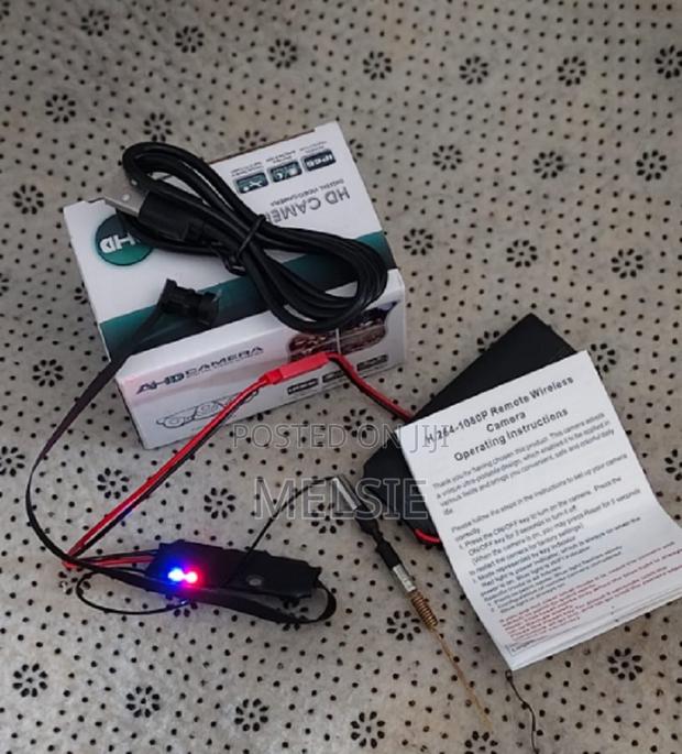 Ahd Mini Wifi Camera - Full Hd 1080p Pinhole Lens, Hidden Security - main view