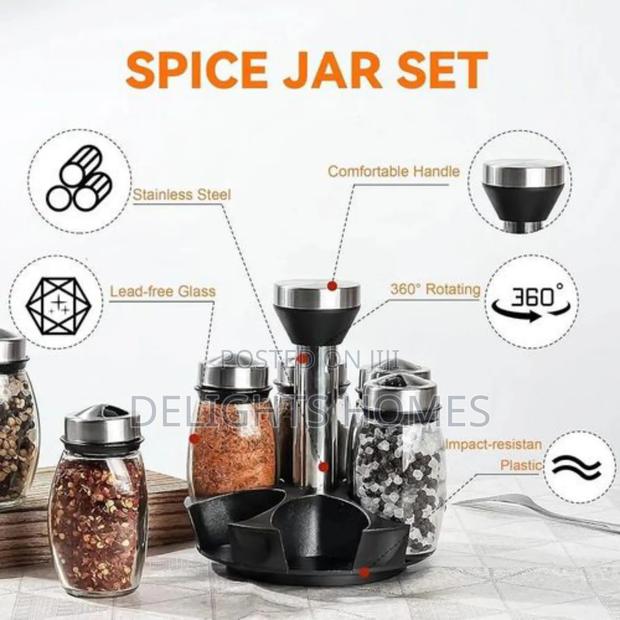7pc Rotating Spice Rack Set_pa - thumbnail 3