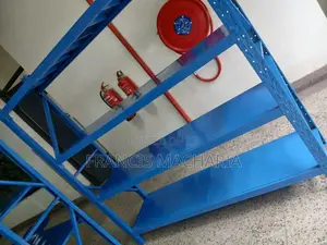 Blue Industrial Shelve