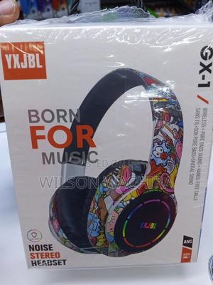 Graffiti Wireless Bluetooth Headphones - main view
