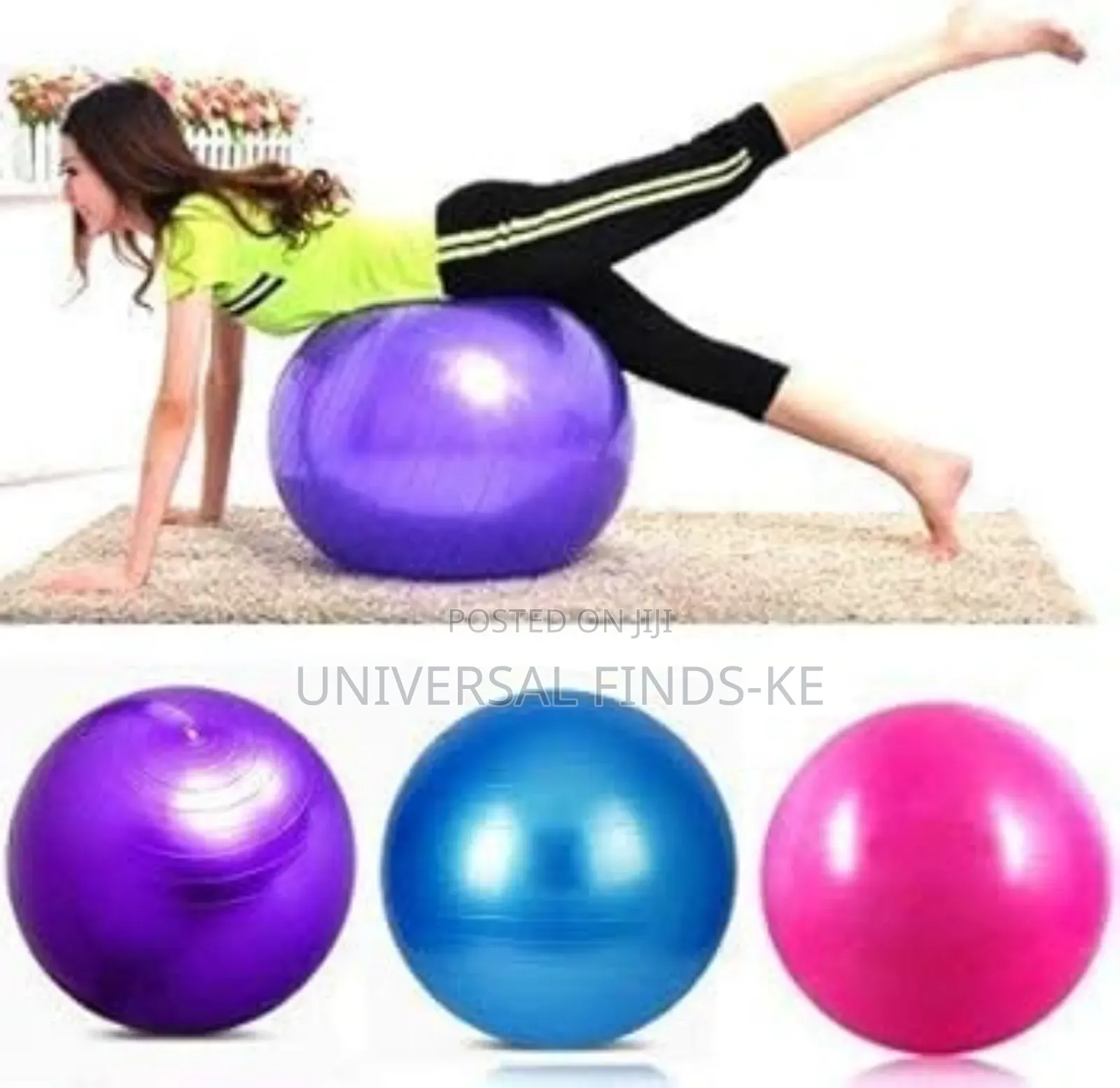 Anti- Burst Fitness and Yoga Ball