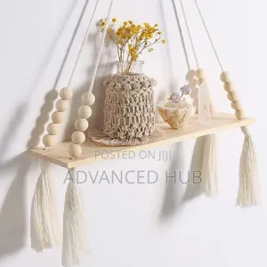 Macrame Wall Hanging Shelf