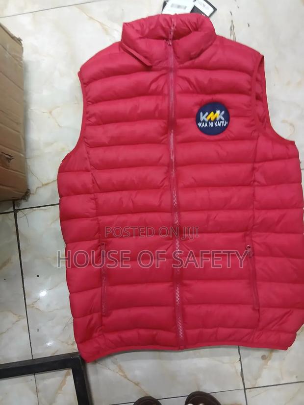 Red Extra Large Puff Jackets in Stock - main view