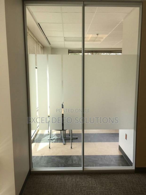 Frosted Window Film | Modern Home Privacy - main view