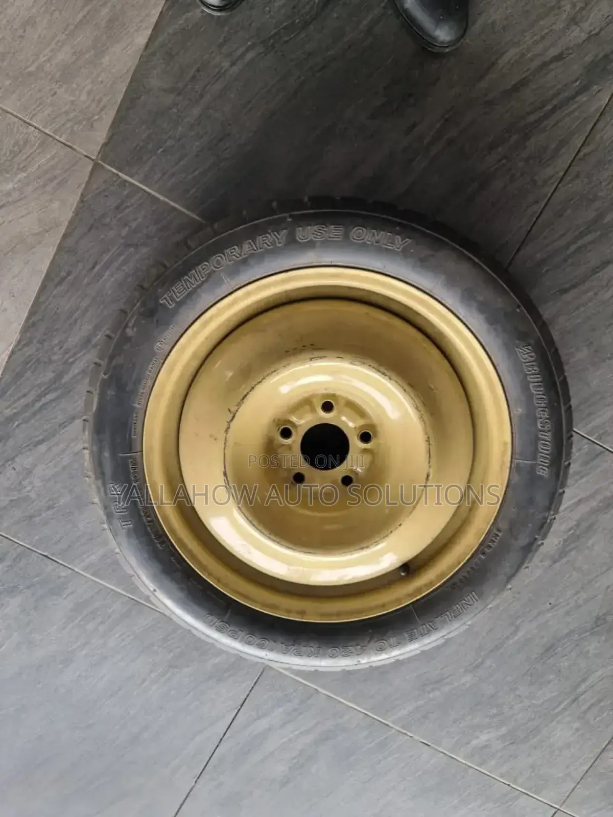 18 Inch Baby Tyre Donut Rims | Temporary Spare Wheel Solution