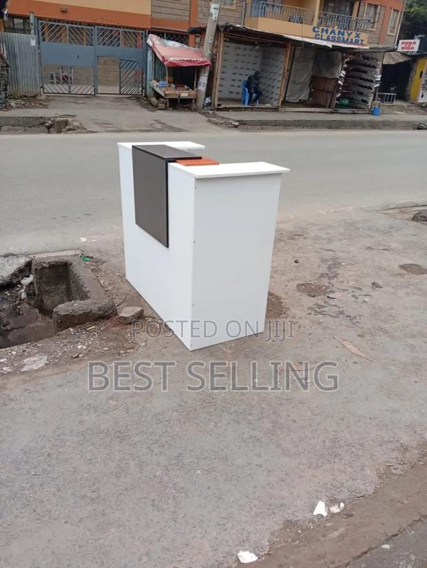 White Color Reception Table