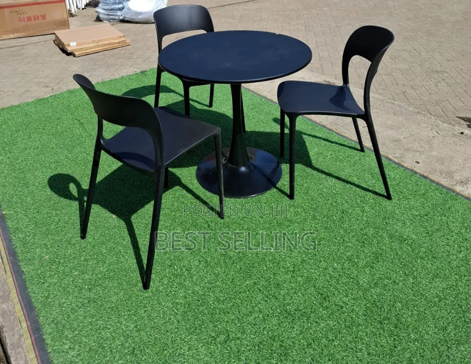 Black Dinning Set