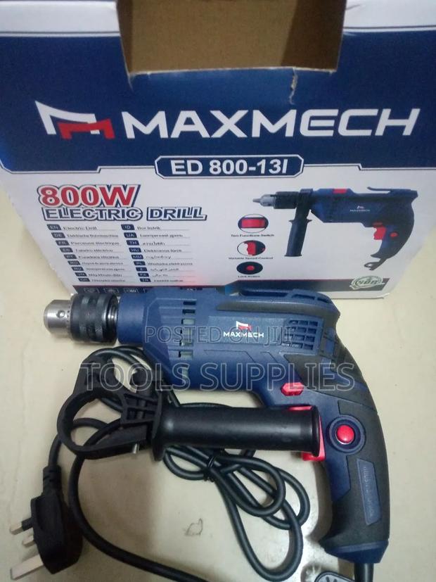 800 Watts Electric Drill Max Mech