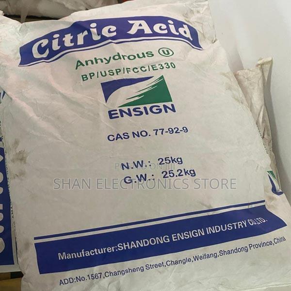 <<25kg Bag Citric Acid Monohydrate/ Citric Acid Anhydrous Chemical