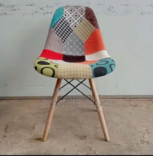 Eams Chair With a Woolen Material