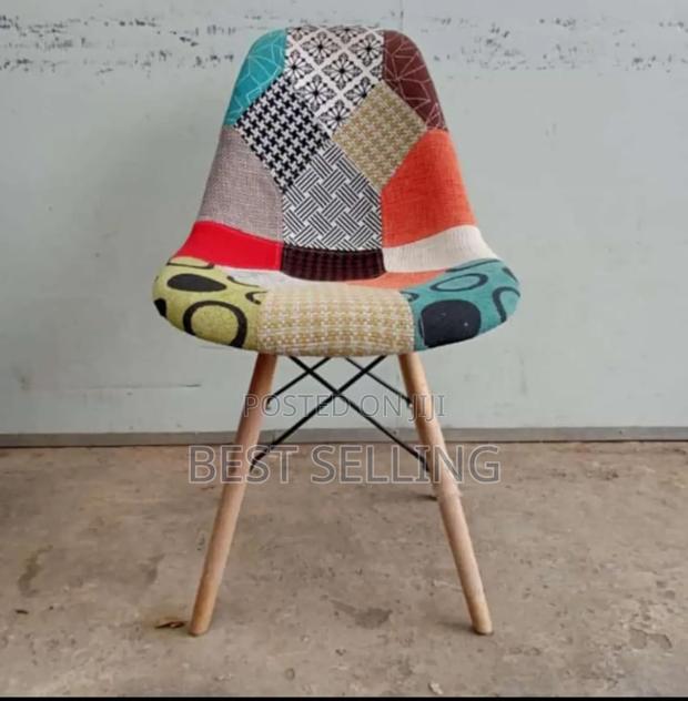 Eams Chair With a Woolen Material