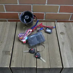 Advanced Car Security Alarm With Dual Flip Keys and Sensitive Sensor