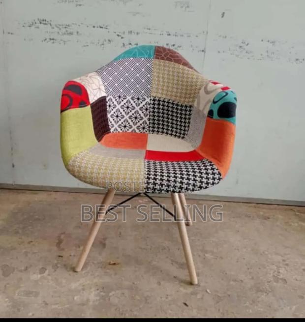 Woolen Material Eams Chair