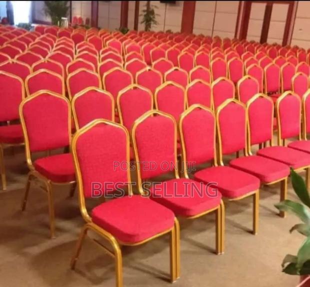 Banquet Chairs Red in Color