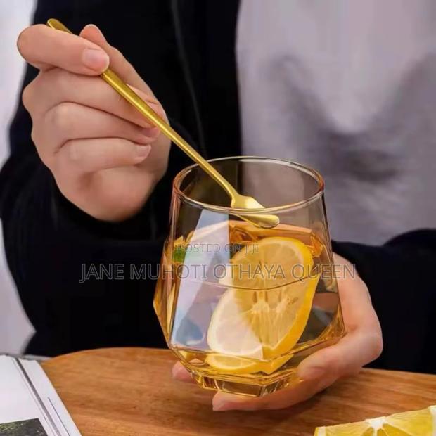 *Hexagonal Glass Set