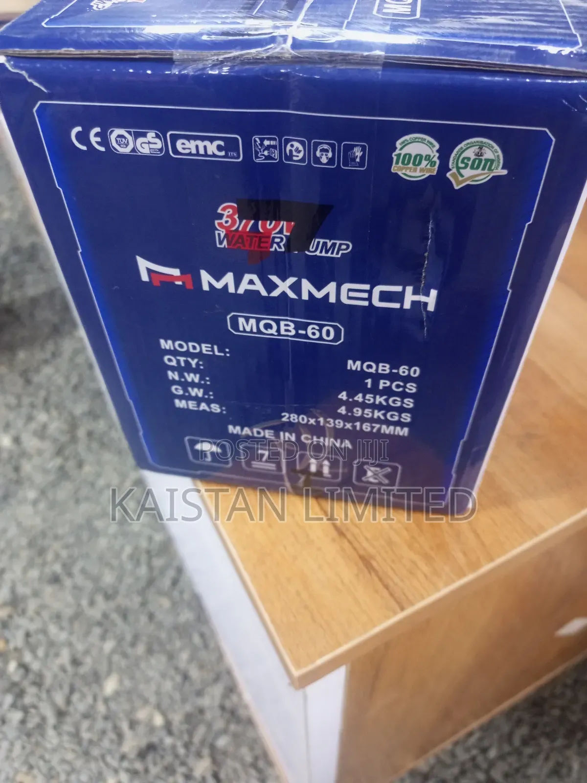 Maxmech Water Pump Mqb-60 0.5hp