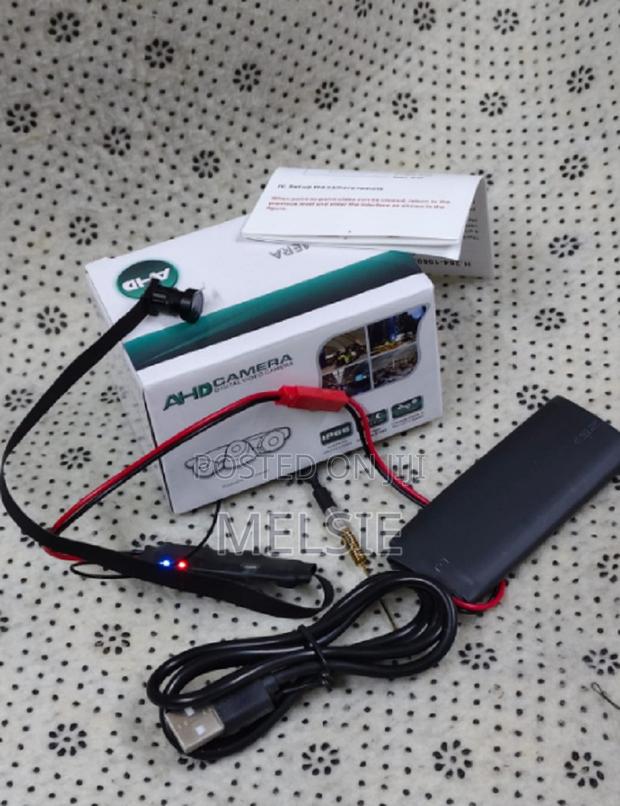 Hidden Security, DVR Recording, (Pinhole) Camera -Hd 1080p Pinhole