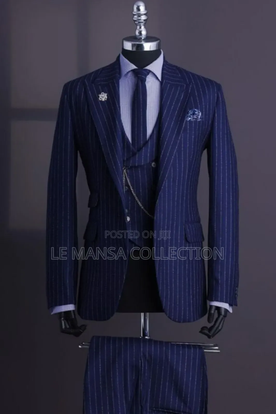 Official Pinstripe Double Breasted Suit