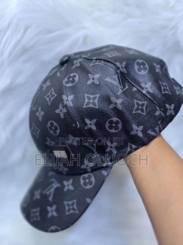 Leather Louis Vuitton Designer Cap - thumbnail 2