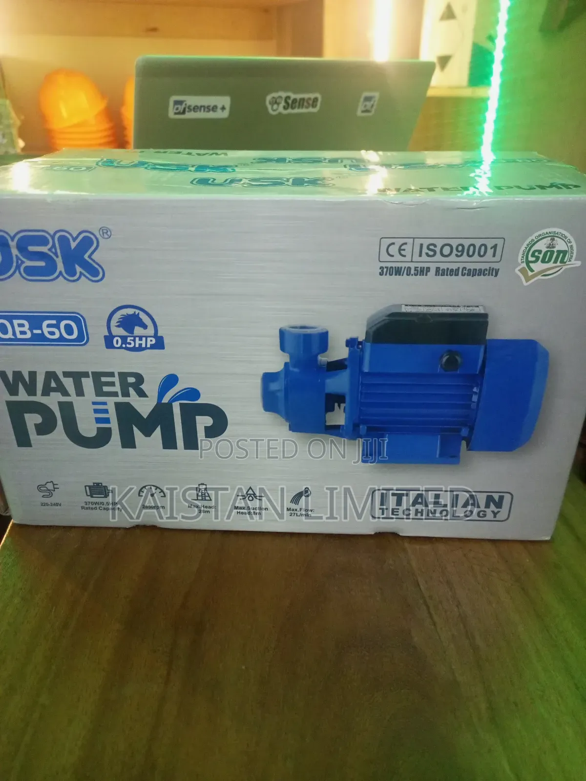 Usk Water Pump 0.5hp