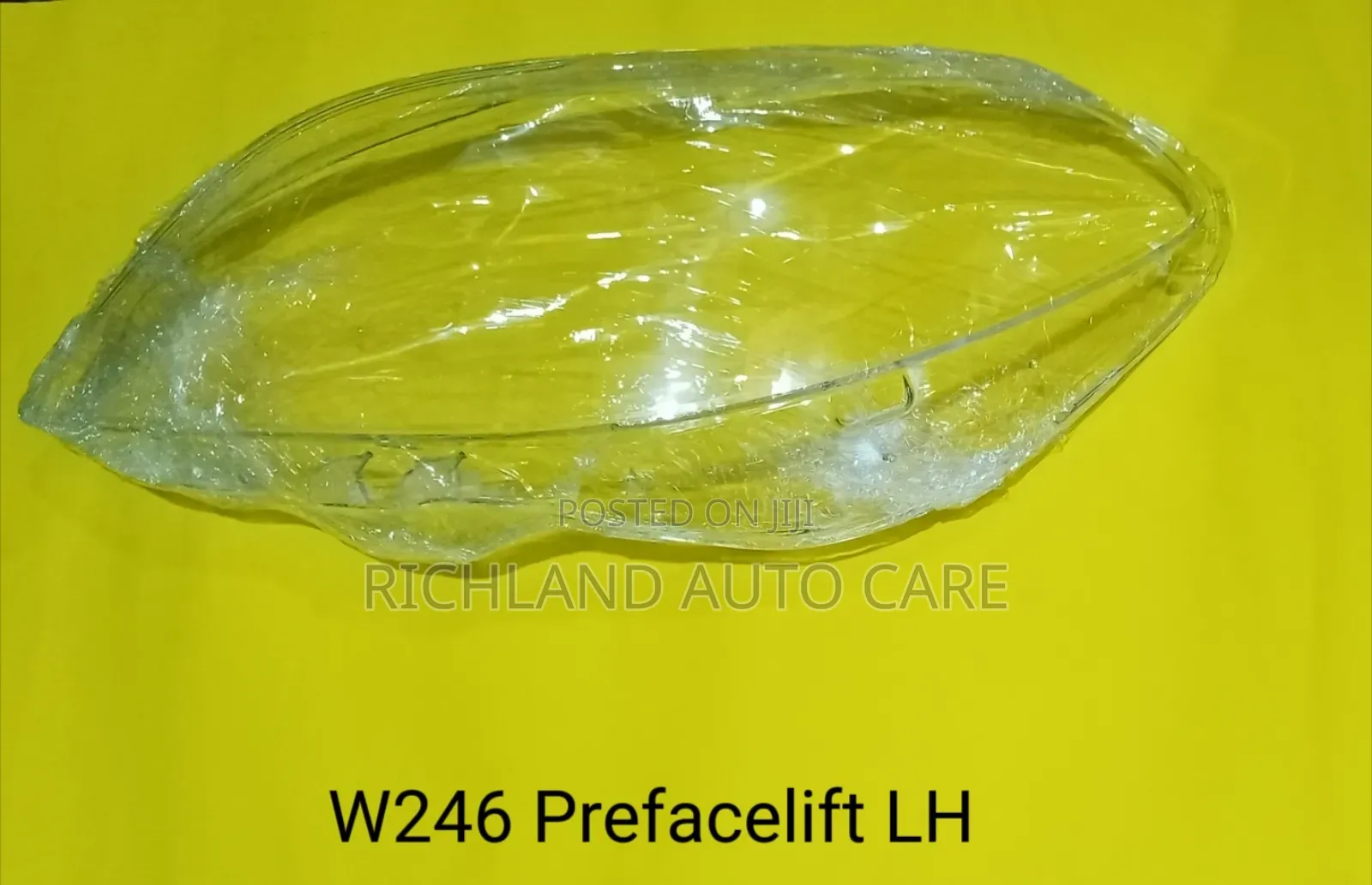 Headlamp Lens Cover Mercedes Benz B Class W246 Prefacelift
