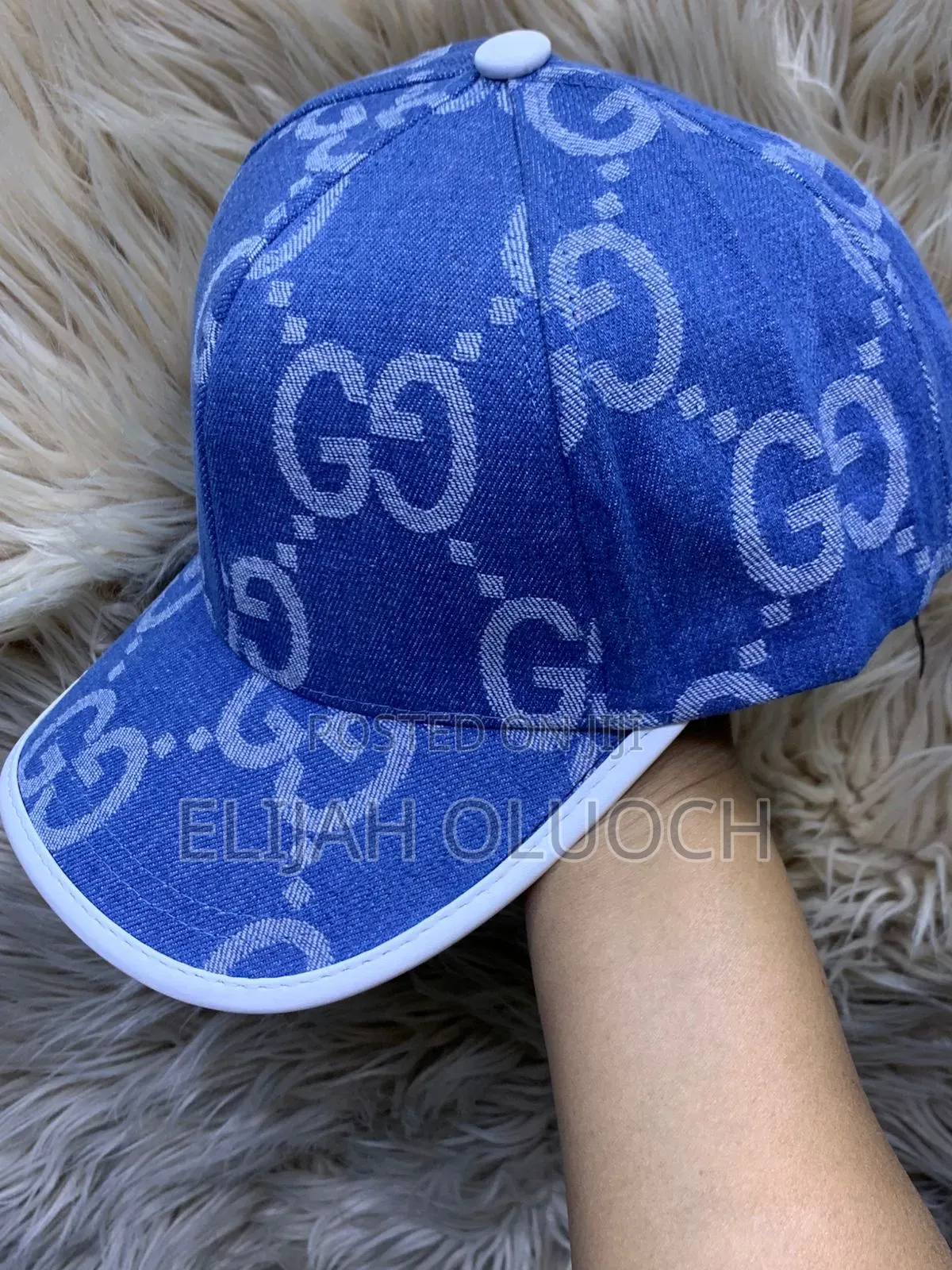 Fabric Gucci Unisex Caps