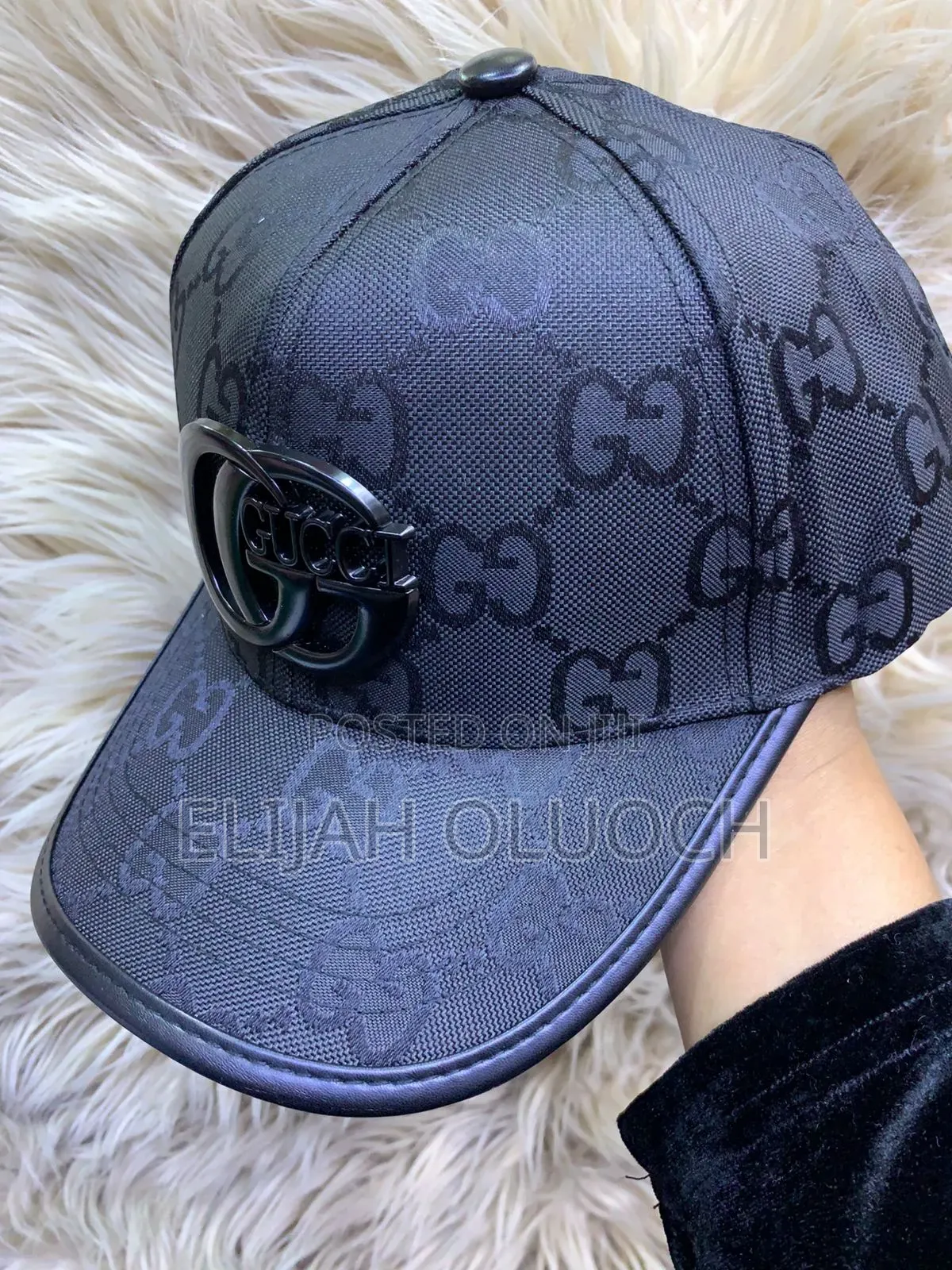 Fabric Gucci Unisex Caps