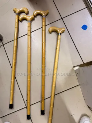 Mahogany Wooden Walking Sticks.