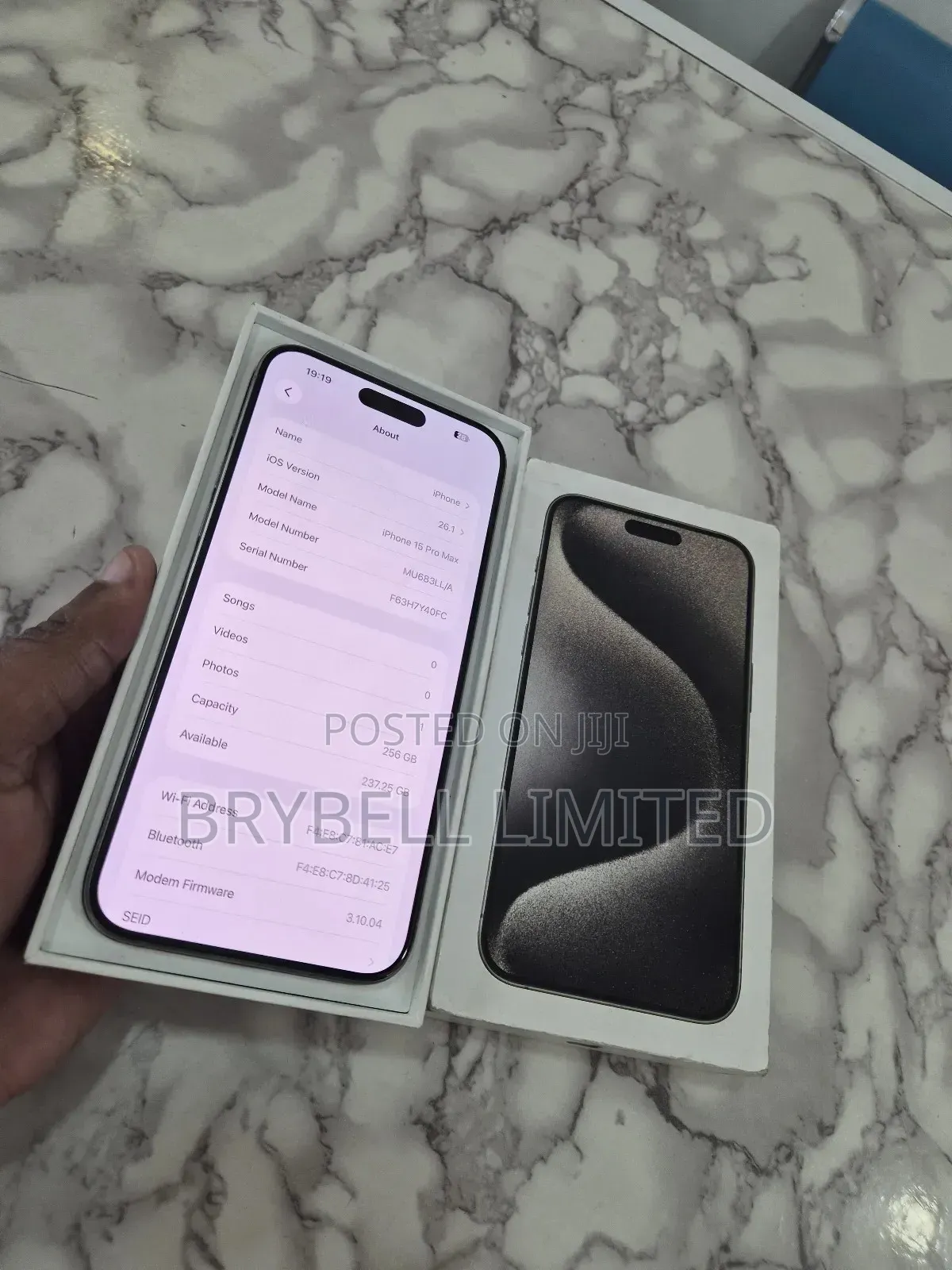 Apple iPhone 15 Pro Max 256 GB Silver