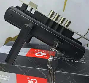 55black Steel Door Lock