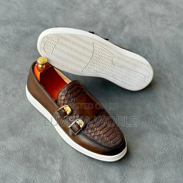 Double Monk Slipons
