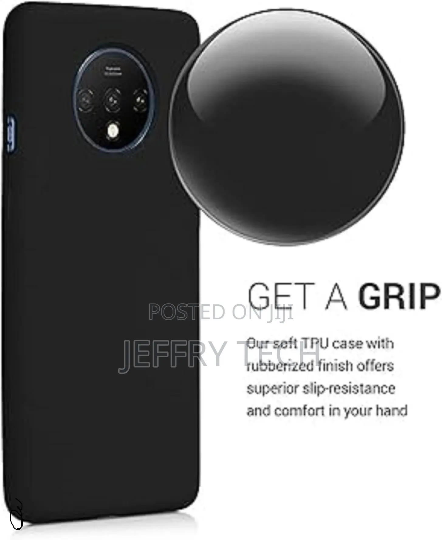 Qaser Oneplus 7t Case - Tpu Silicone Phone Cover With Soft Finish