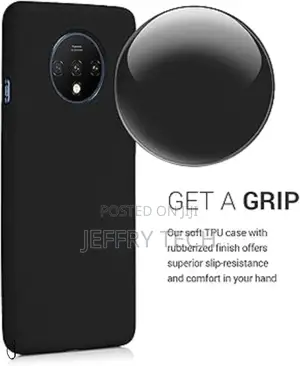 Qaser Oneplus 7t Case - Tpu Silicone Phone Cover With Soft Finish