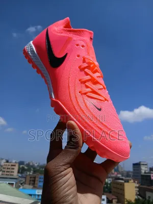 Phantom Luna Pink Astro Turf Football Trainers Boots
