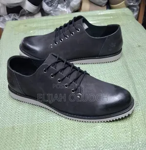 Black Timberland Laced Low Casual Shoes