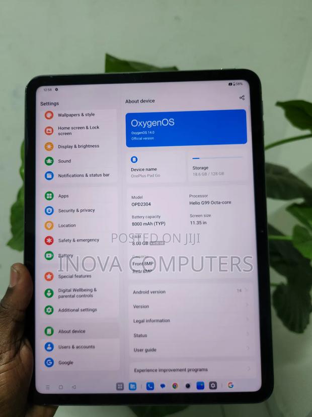 OnePlus Pad Go 128 GB Green - thumbnail 3