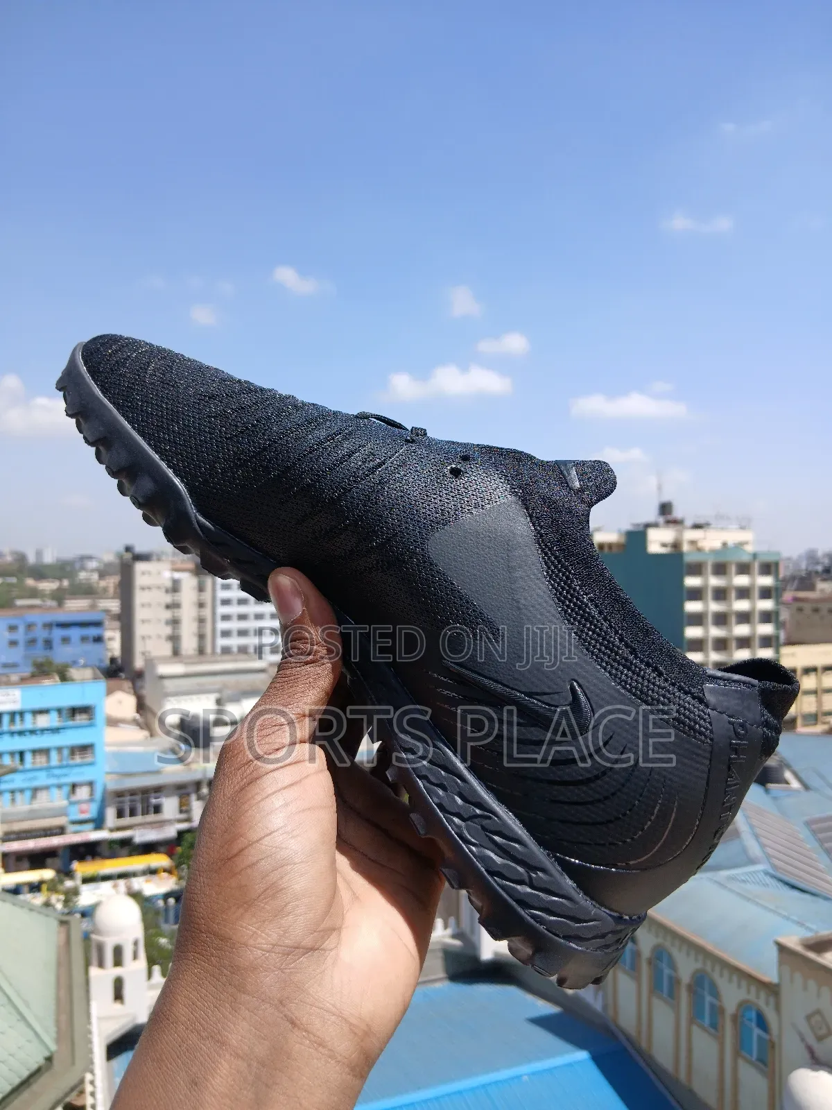 All Black Nike Phantomgx Luna Astro World Soccer Boots