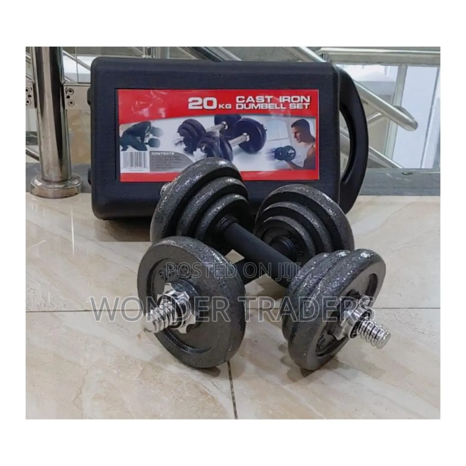 20kg Adjustable Dumbbell Set