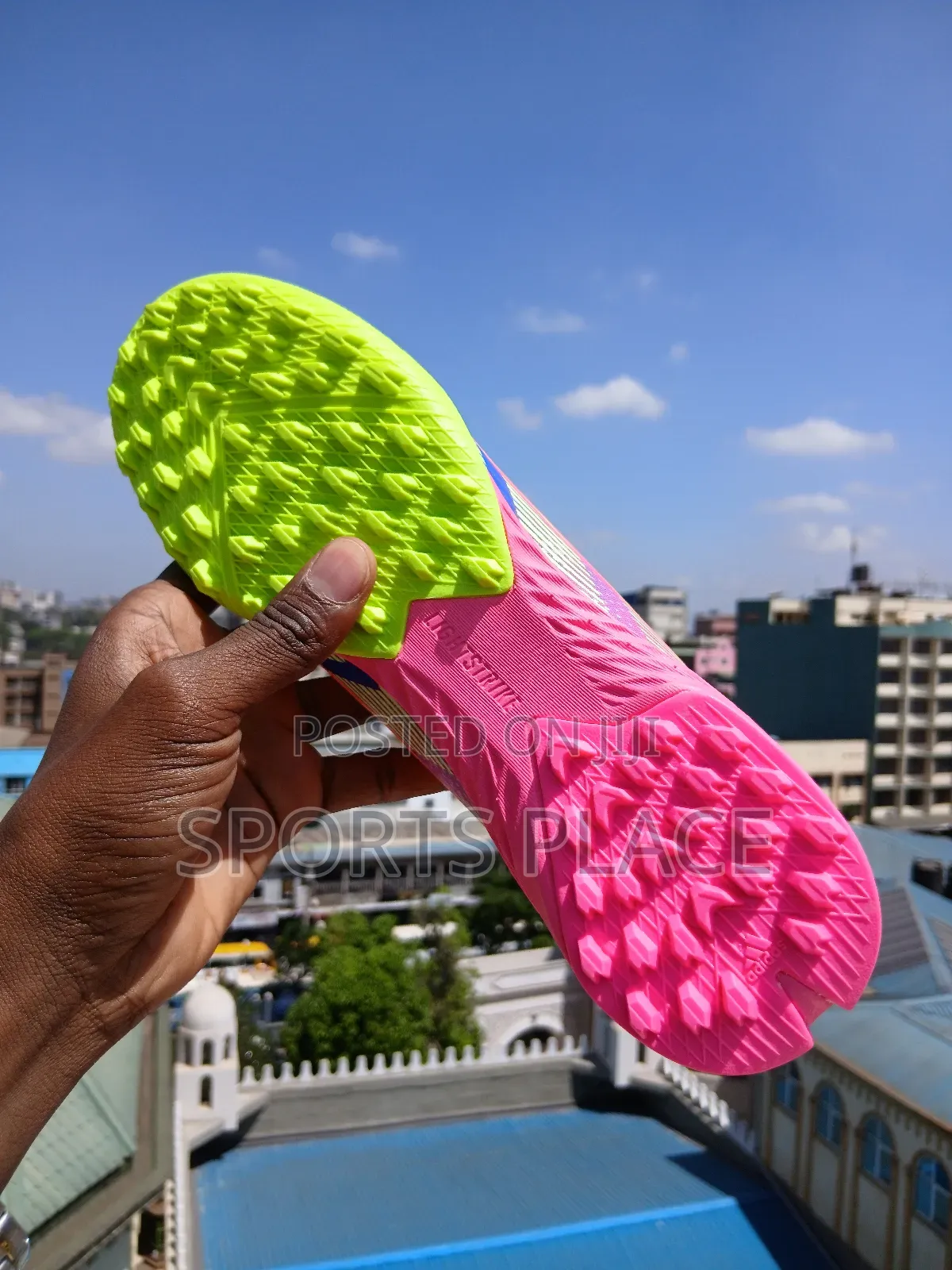  Adidas F50 Pink Laceless Artificial Grass Turf Soccer Boots