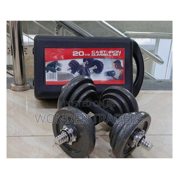20kg Adjustable Dumbbell Set
- 20kg - main view