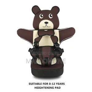 Portable Child Safety Car Seat Cushion Cute Bear Design