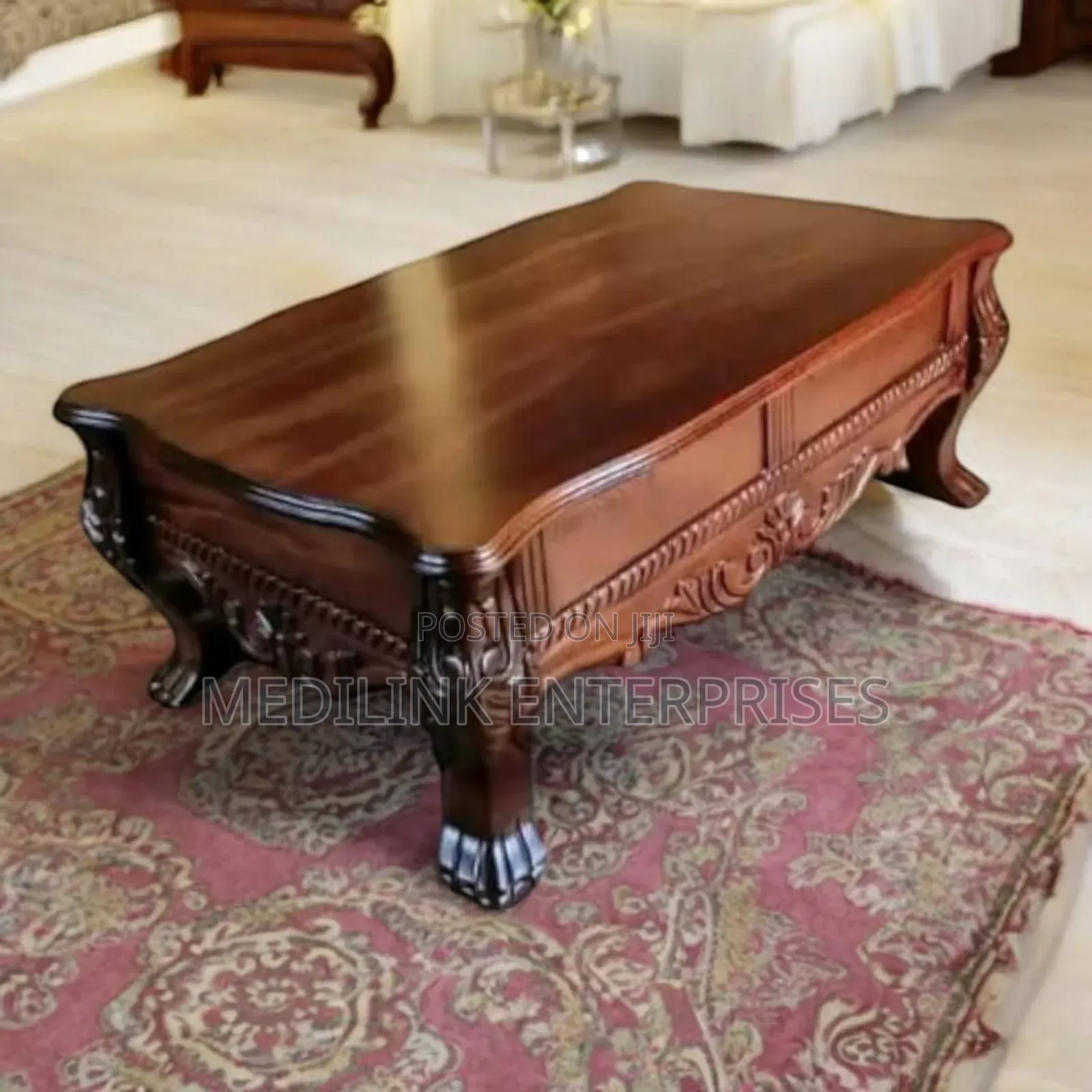 Walnut Crfted Antique Coffee Tables