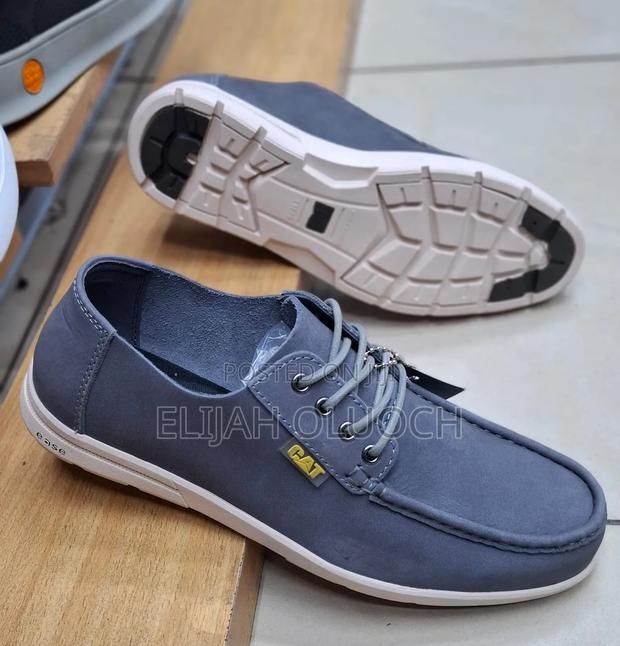 Grey Cat Casual Boat Shoes