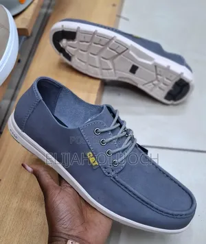 Grey Cat Casual Boat Shoes
