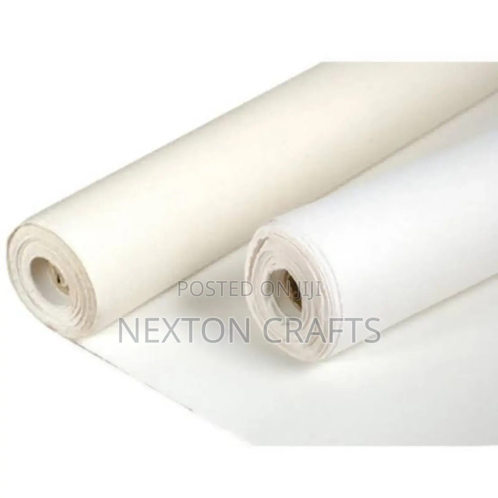 Primed Canvas Roll 1 Meter by 1 Meter